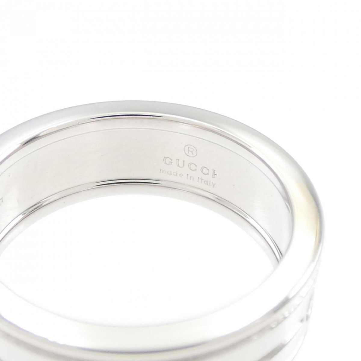Gucci White Gold White Gold (18K) Band Ring