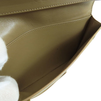Celine Long Wallet Leather Ladies