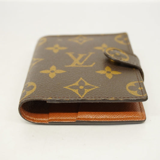Louis VuittonAuth  Monogram Planner Cover Agenda Mini R20007