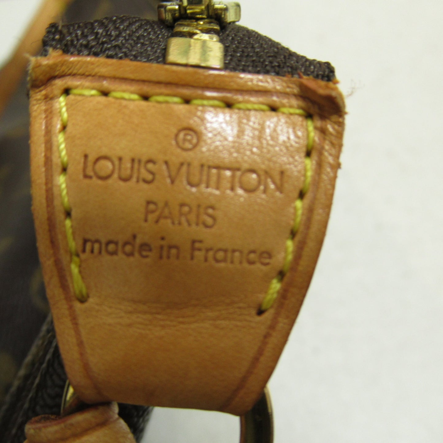 LOUIS VUITTON Pochette Accessoires Brown Monogram PVC coated canvas M51980