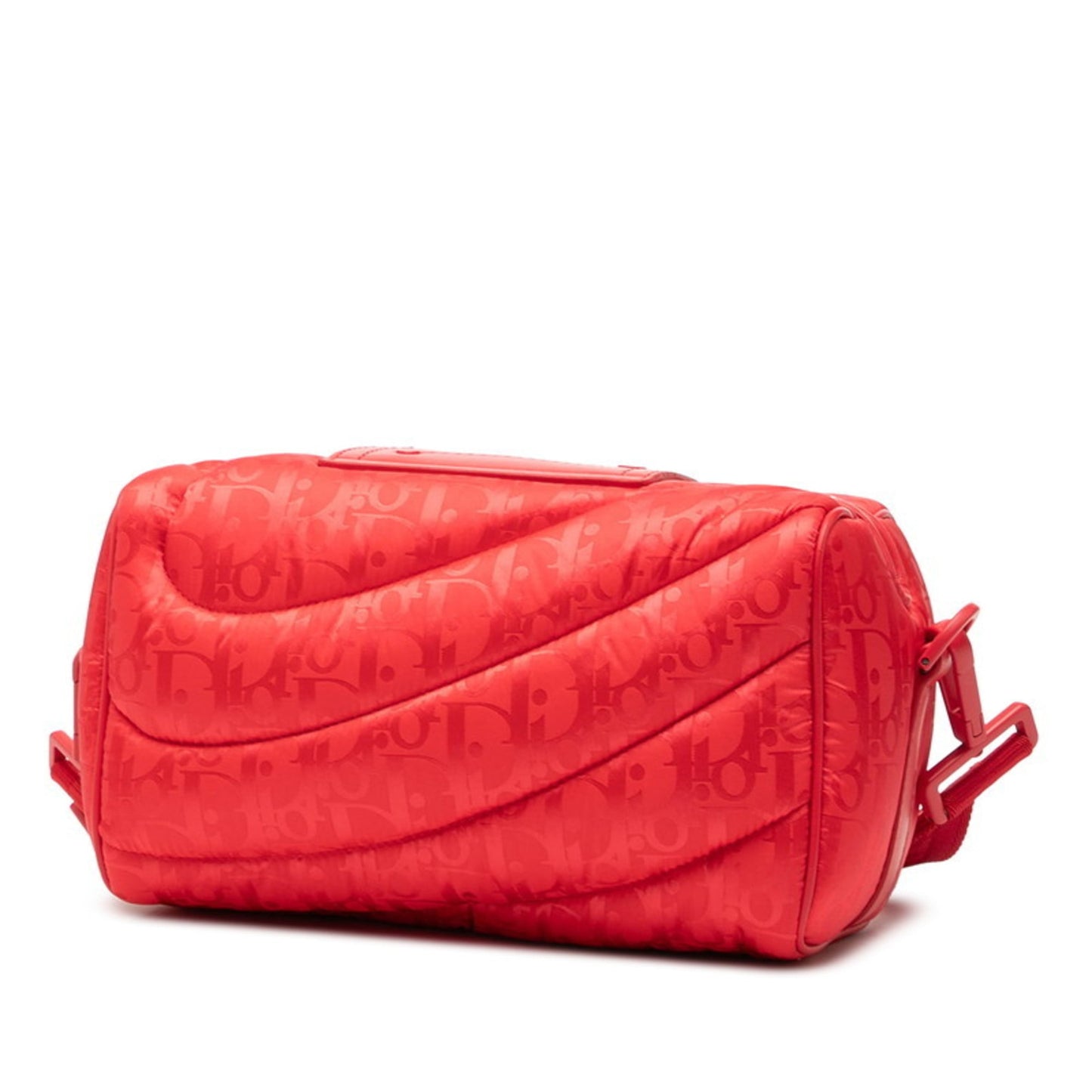 Christian Dior Red Color Nylon Shoulder Bag ()