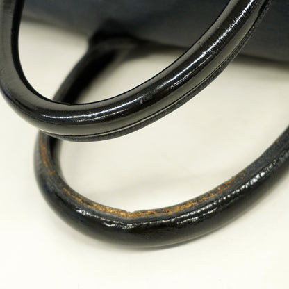 CHANEL   Matelasse Handbag Women's Caviar Leather Handbag Black