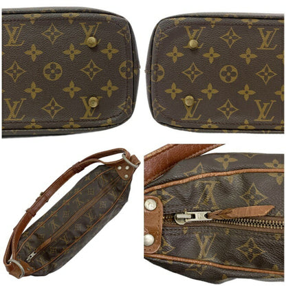 Louis Vuitton Bag Boulogne Brown Monogram LOUIS VUITTON Sack Sport Pig Leather Ladies