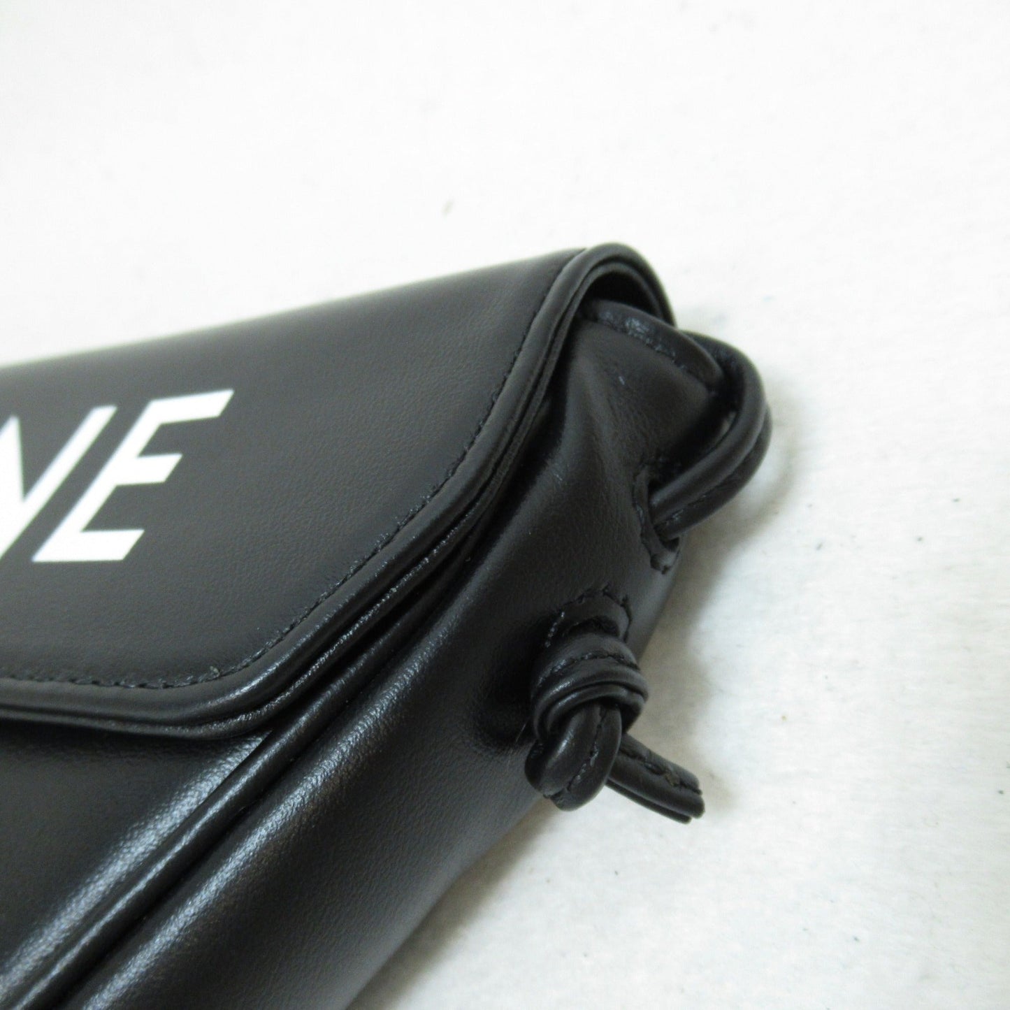 Celine Truck shoulder bag Black leather 195903DCS38SI