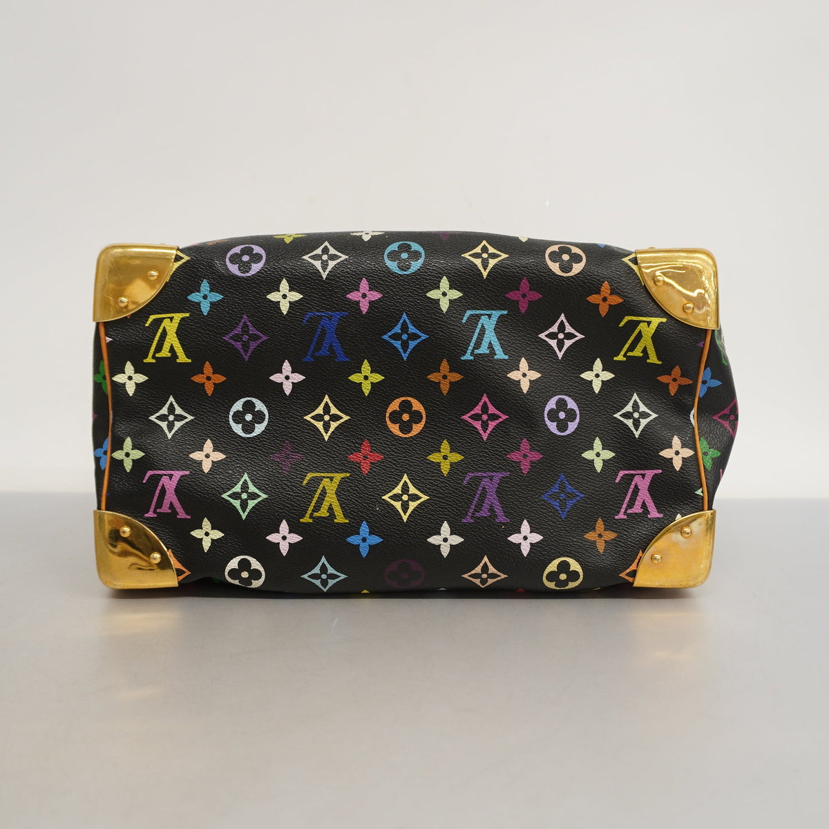 LOUIS VUITTONAuth  Monogram Multicolore Speedy 30 M92642 Women's HandBag Noir