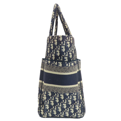 Christian Dior Navy Canvas Tote Bag ()