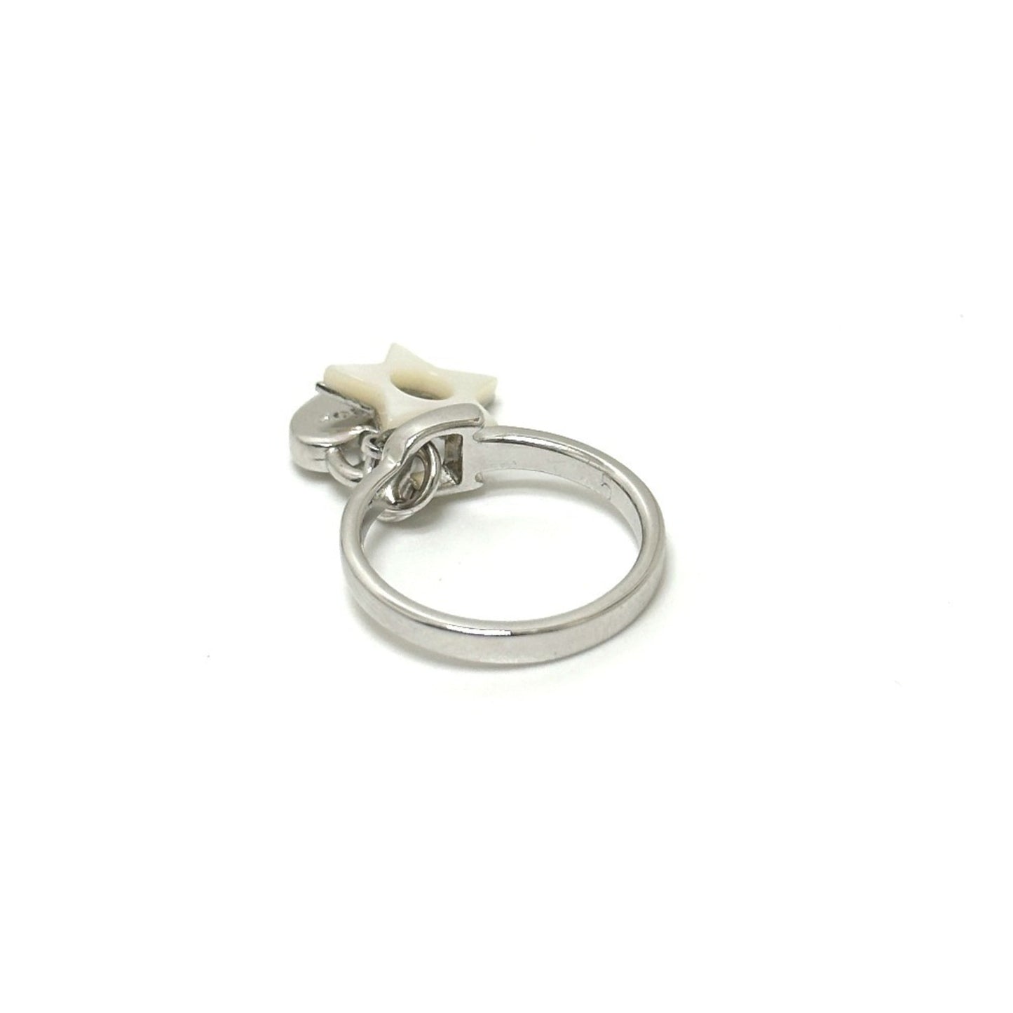 Christian Dior Silver Metal Band Ring ()