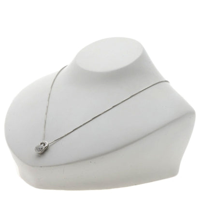 Celine Diamond Necklace Platinum PT850 PT900 Ladies