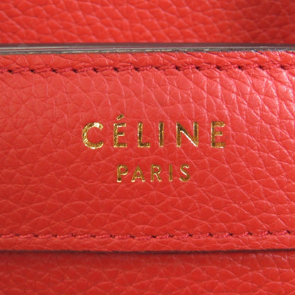 Celine Luggage Nano Gold Hardware Handbag Calf Ladies