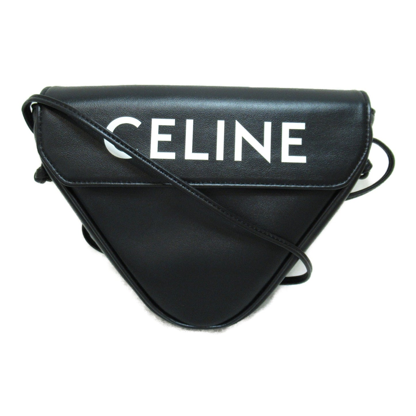 Celine Truck shoulder bag Black leather 195903DCS38SI