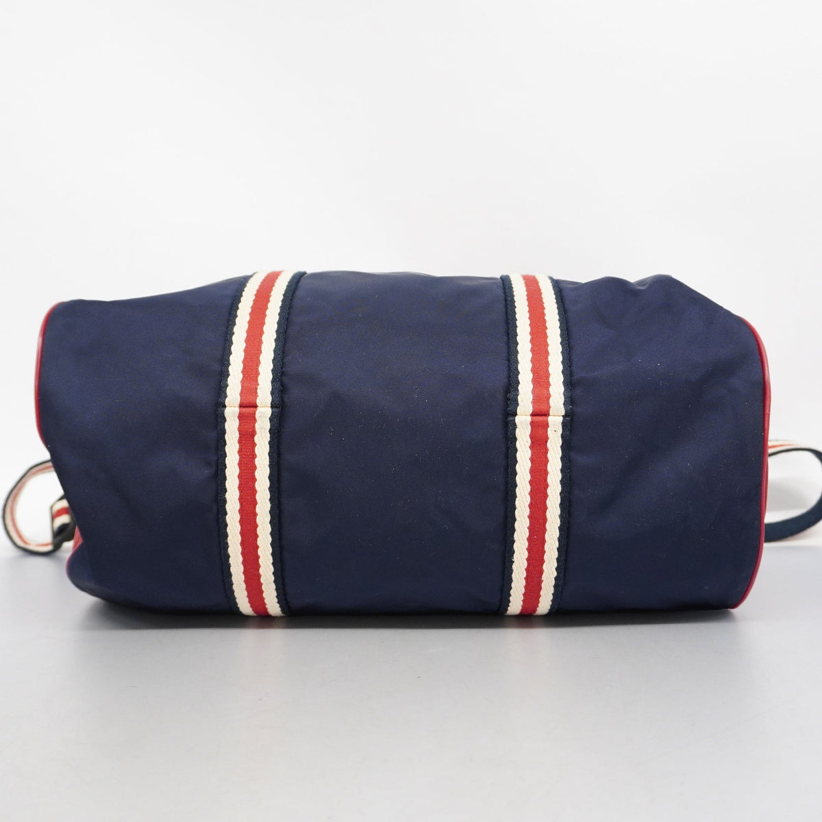 GUCCI  Boston Bag 189657 Women,Men,Unisex Nylon Boston Bag Navy,Red Color