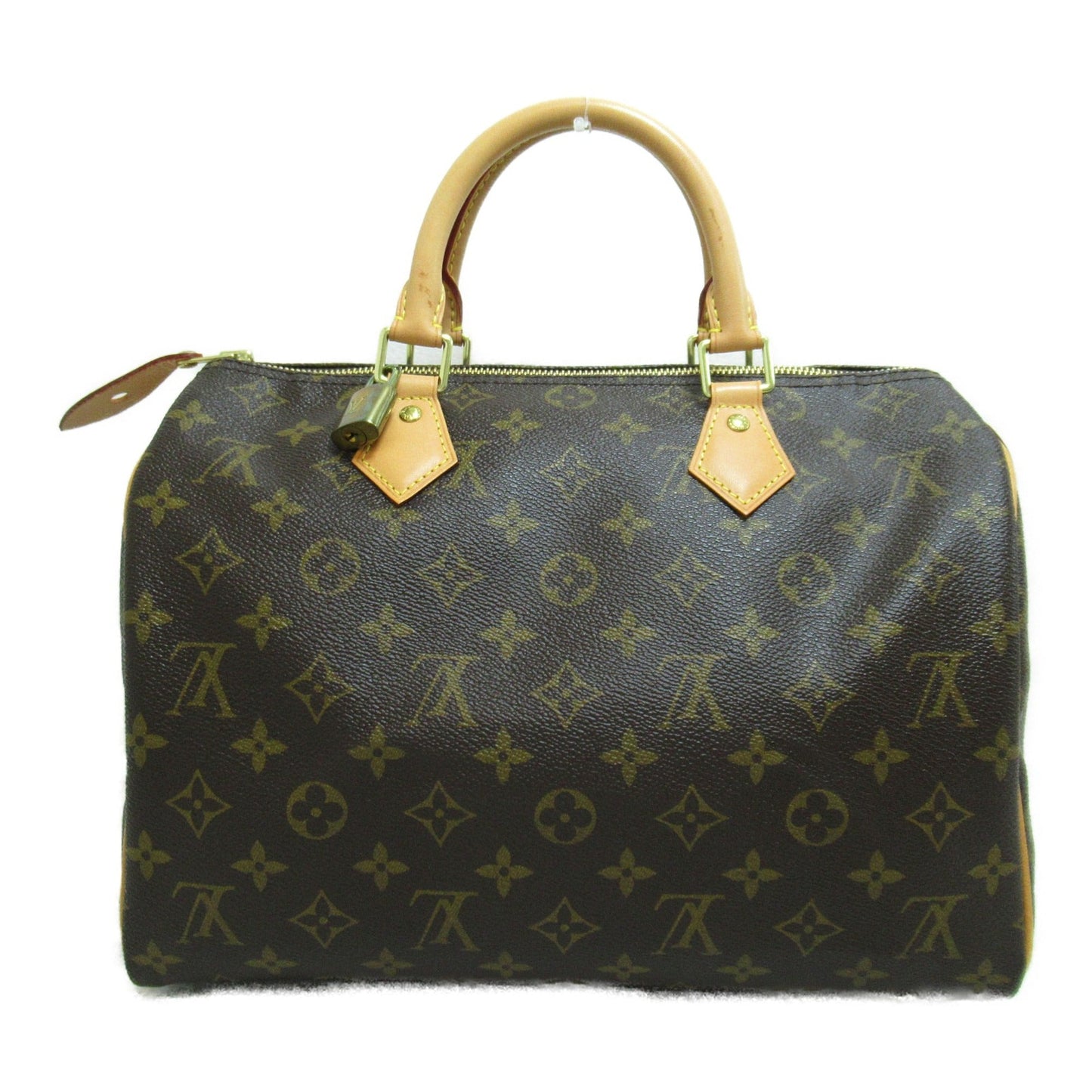 LOUIS VUITTON Speedy 30 Brown Monogram PVC coated canvas M41108