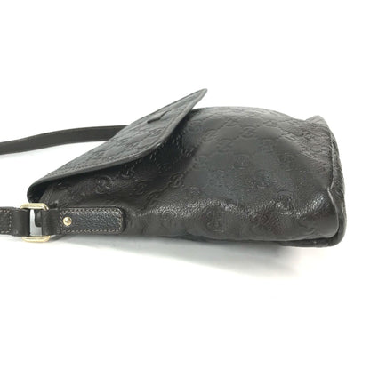 Gucci Brown Leather Shoulder Bag
