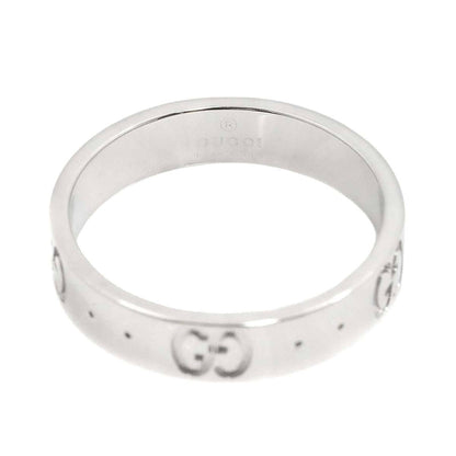 Gucci Icon Silver White Gold (18K) Band Ring