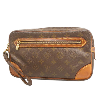 Louis VuittonAuth  Monogram Marley Dragonne GM M51825 Women's Clutch Bag