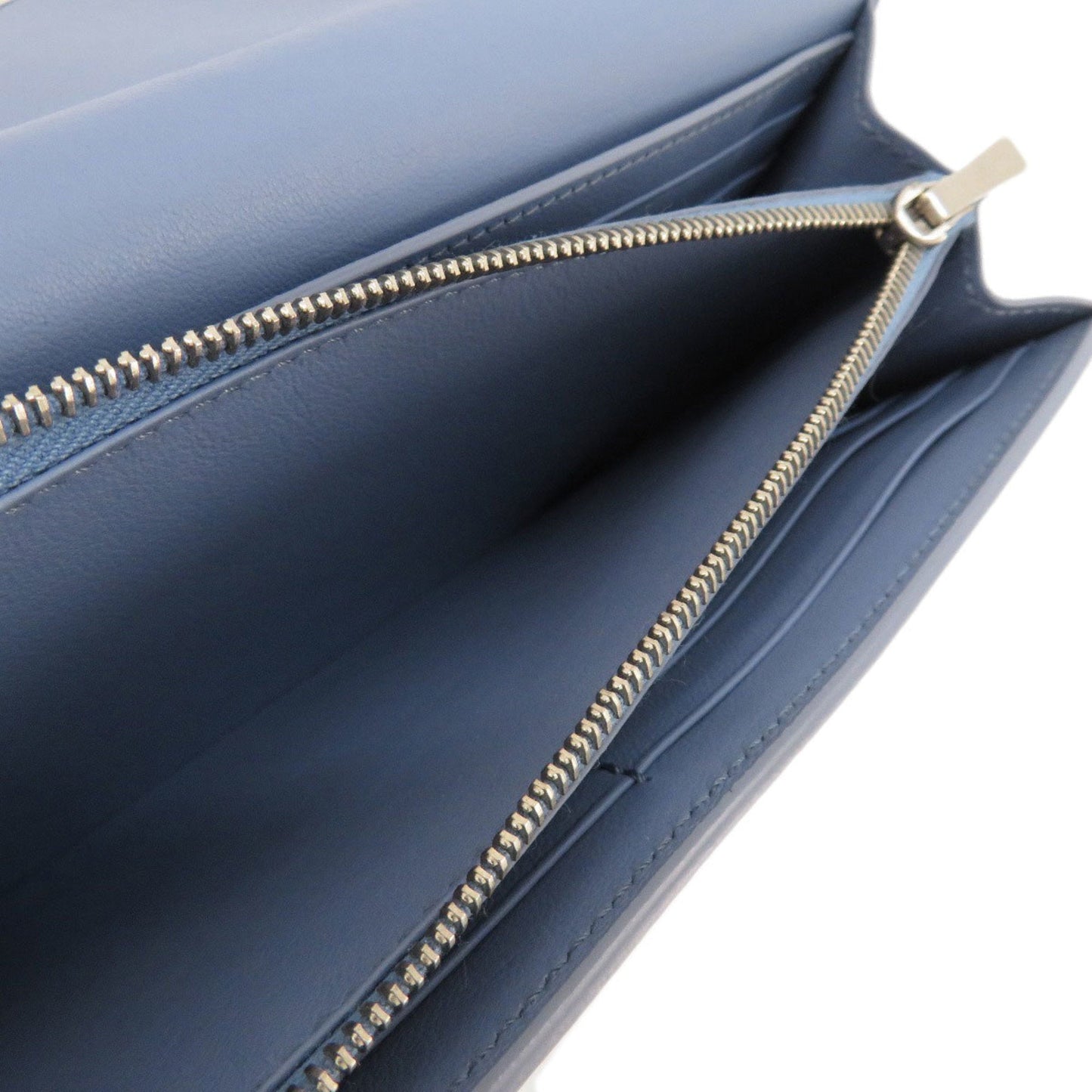 Celine Long Wallet Leather Ladies