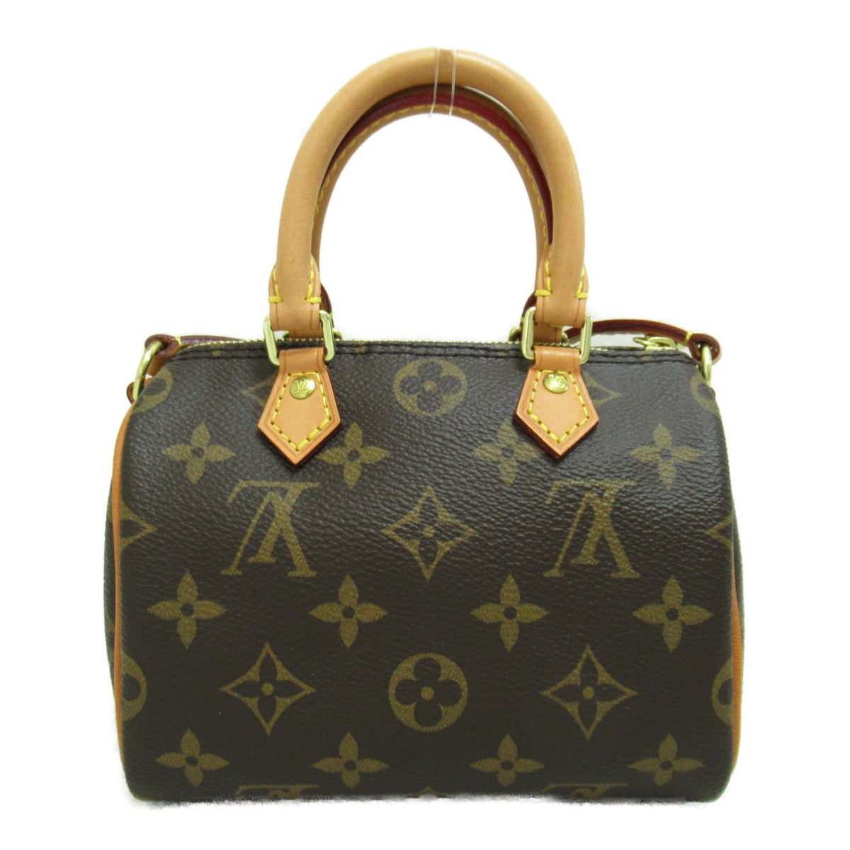 LOUIS VUITTON Nano speedy Brown Monogram PVC coated canvas M61252