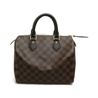 Louis Vuitton Speedy 25 Brown Ebene Damier PVC coated canvas N41365