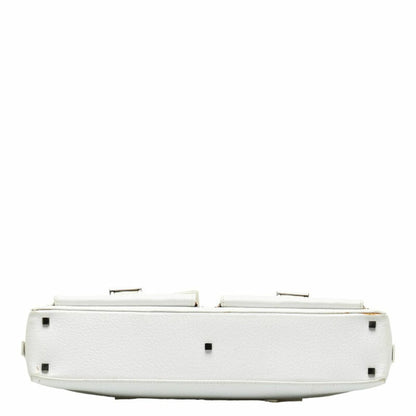 GUCCI handbag shoulder bag 002 1045 white leather ladies