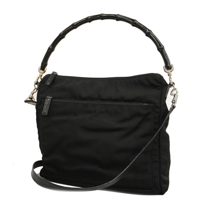 Gucci  Bamboo 2way Bag 000 2058 0509 5 Women's Nylon HandBag,Shoulder Bag