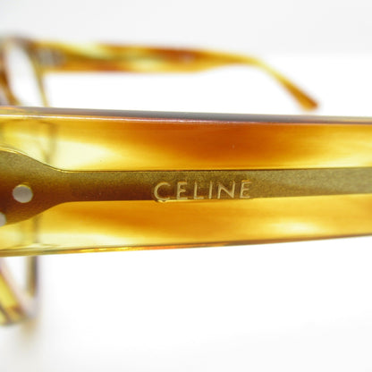 Celine Date Glasses Glasses Frame Brown Plastic 50035I 053[49]