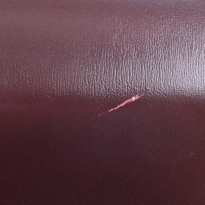 Celine Leather Shoulder Bag Bordeaux Ladies
