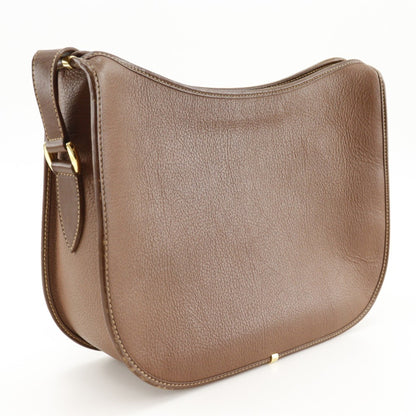 Gucci Brown Leather Shoulder Bag