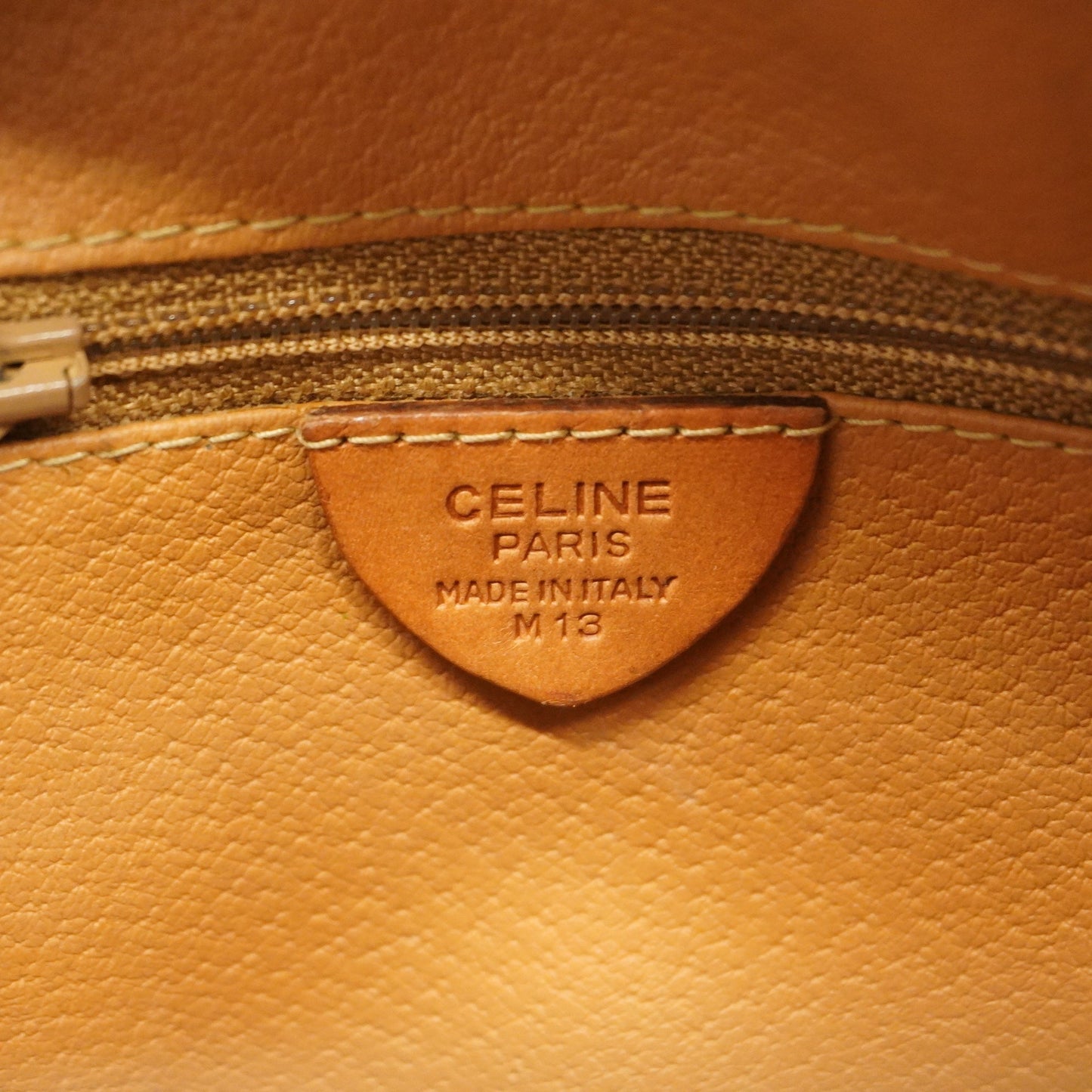 Celine  Macadam Shoulder Bag Women's PVC,Leather Shoulder Bag Brown