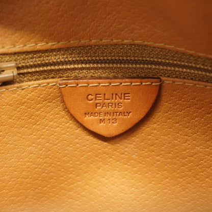 Celine  Macadam Shoulder Bag Women's PVC,Leather Shoulder Bag Brown