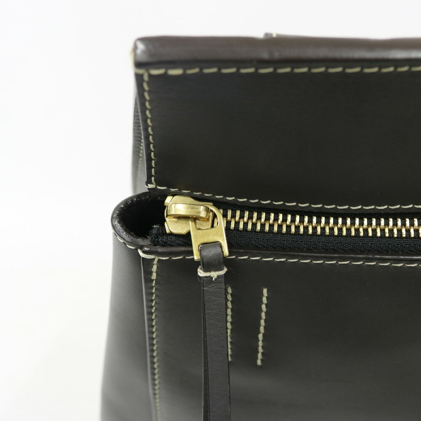 Celine Handbag Edge Gray Ladies