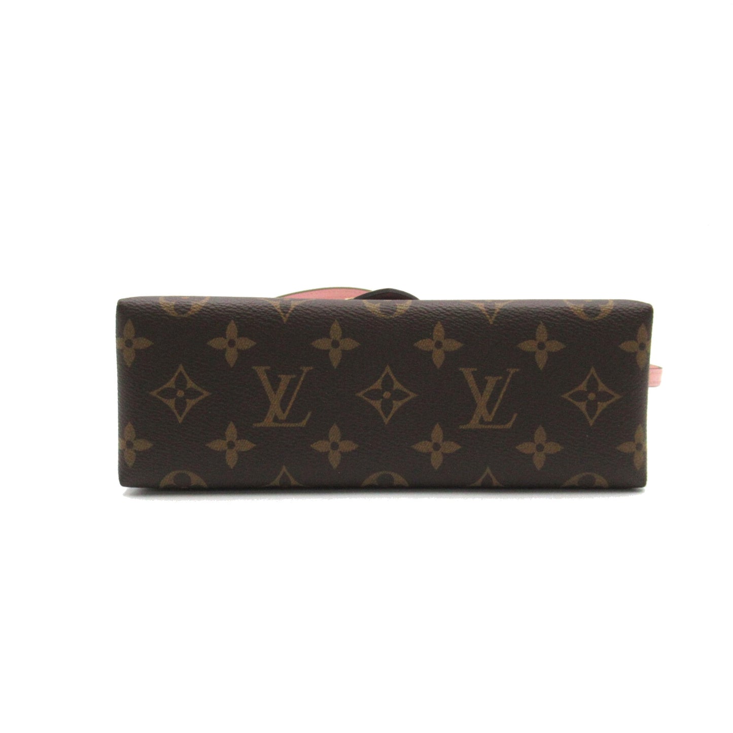 LOUIS VUITTON Rocky bb Brown Pink Rose poodle Monogram PVC coated canvas leather M44080