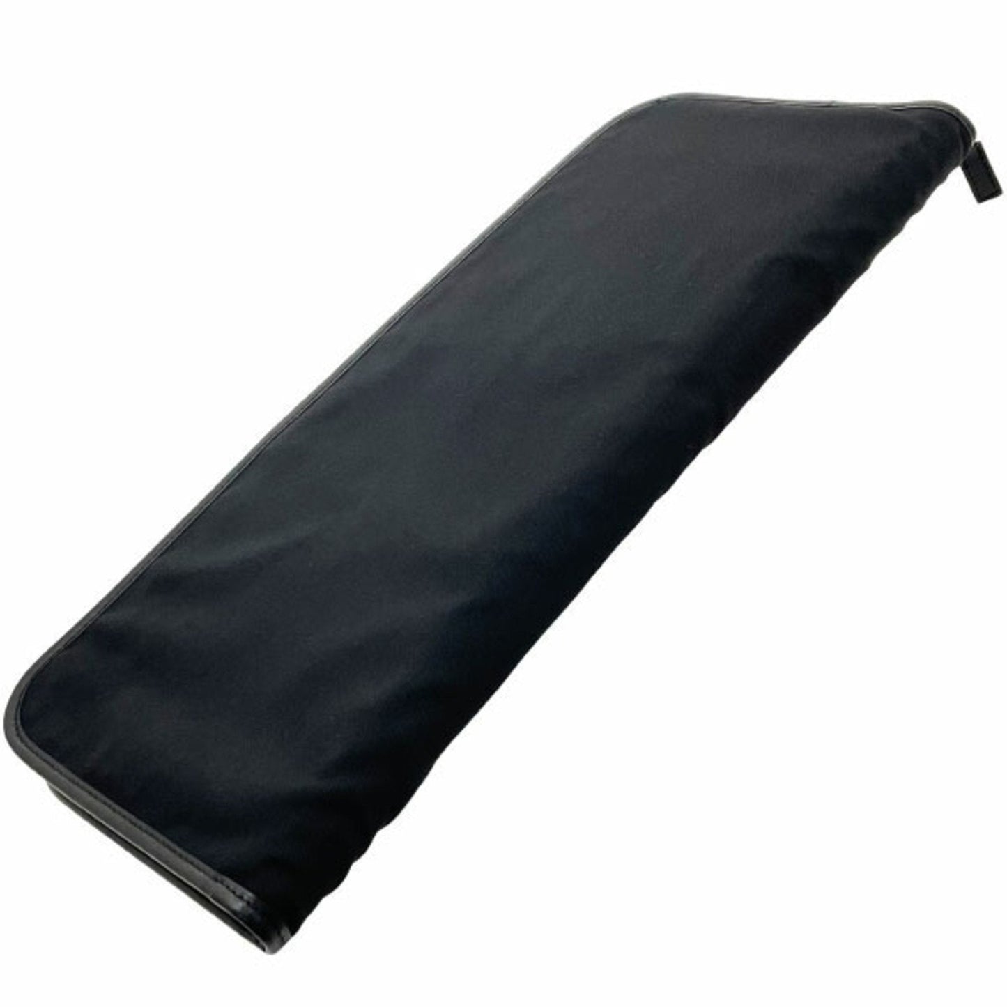 Gucci Black Nylon Leather Pouch