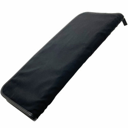 Gucci Black Nylon Leather Pouch