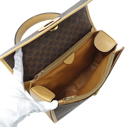 Celine Bag Ladies Handbag Macadam Circle Brown
