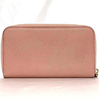 Gucci Pink Leather Wallet (Bi-Fold)