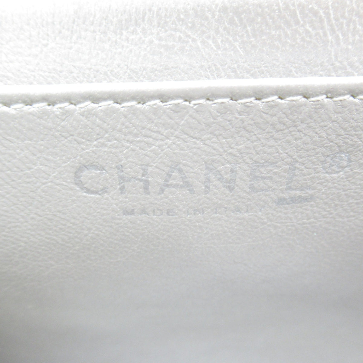 CHANEL 2.55Matelasse ChainShoulder Bag Silver Lambskin [sheep leather]