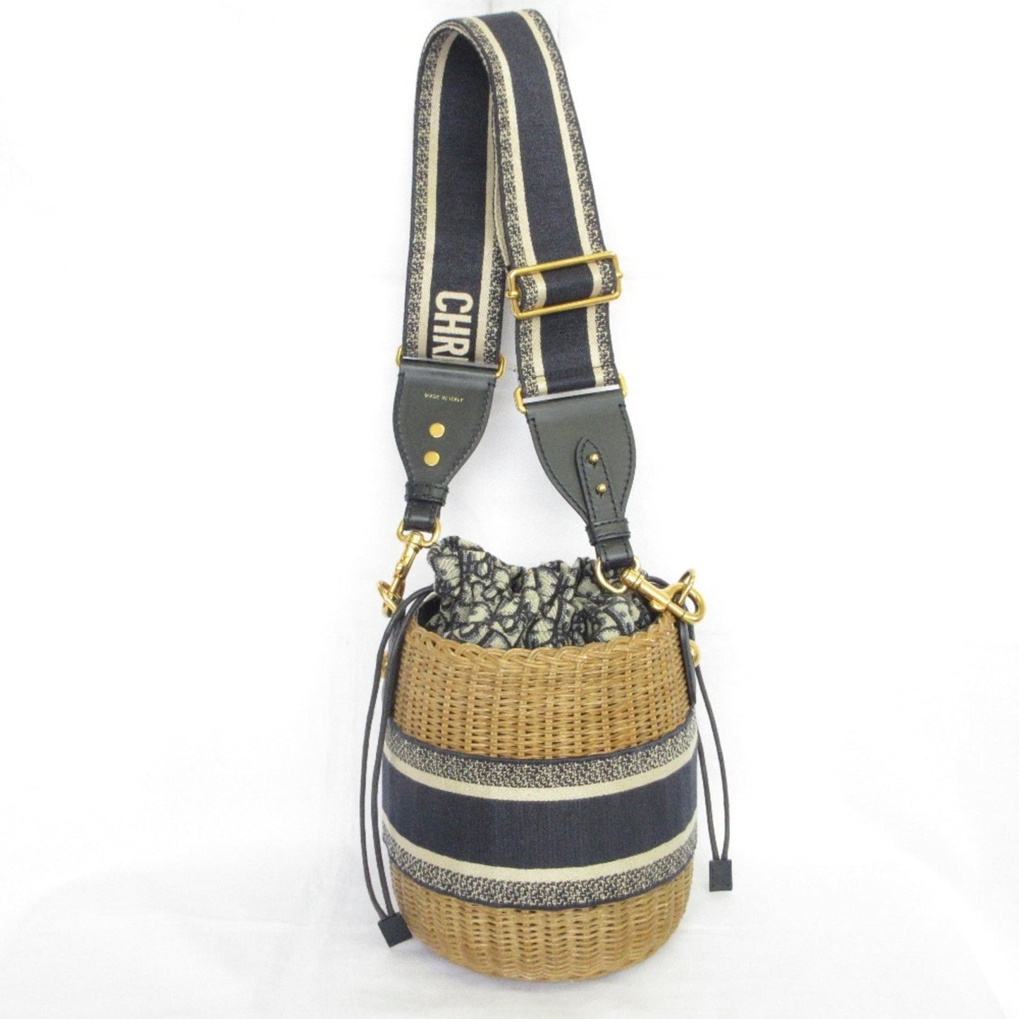 Christian Dior Navy Shoulder Bag ()