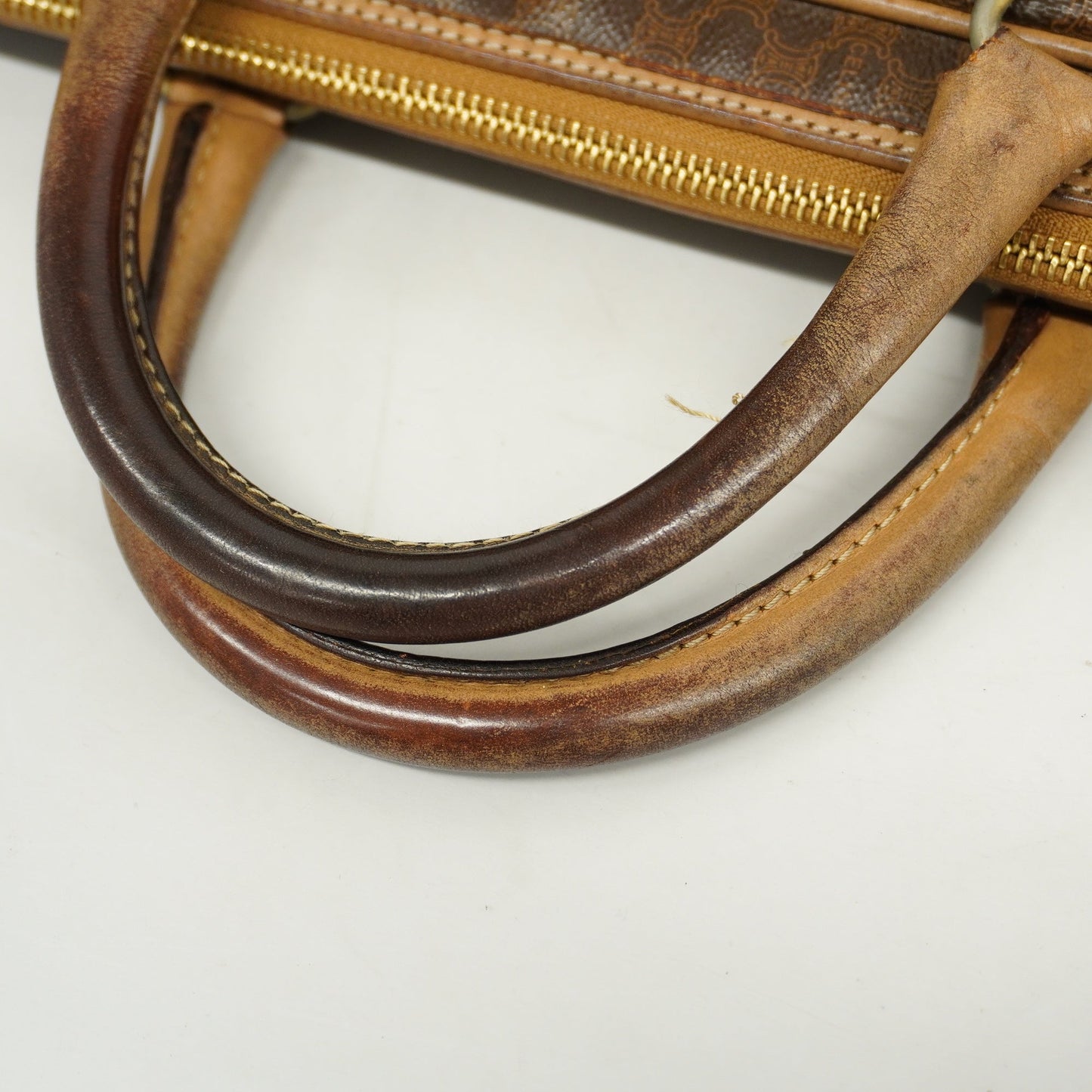 Celine  Macadam Women's PVC,Leather Briefcase Brown