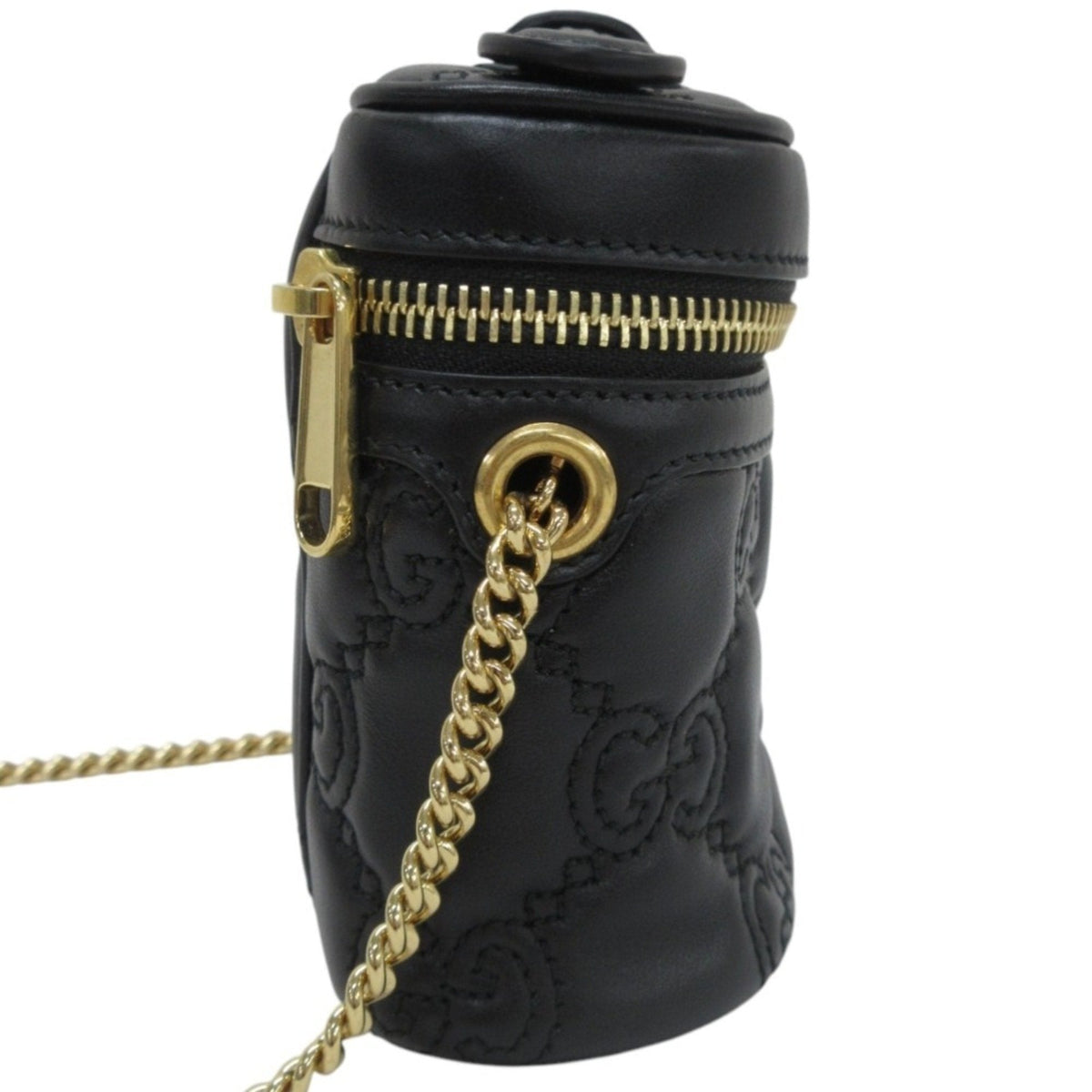 Gucci Black Gold Shoulder Bag