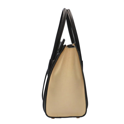 Celine Micro Shopper Luggage Handbag Calf Ladies