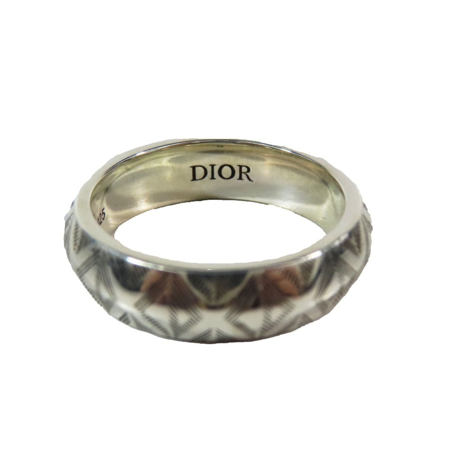 Christian Dior Silver Silver 925 Band Ring ()