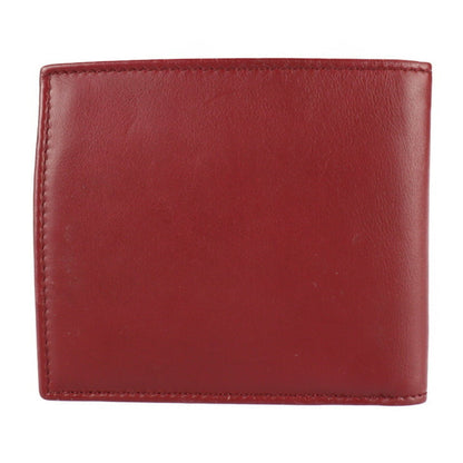 Gucci Bordeaux Leather Wallet (Bi-Fold)