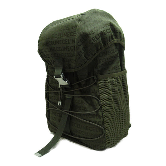 Celine Medium Tracking Backpack Khaki Nylon 1984615KH