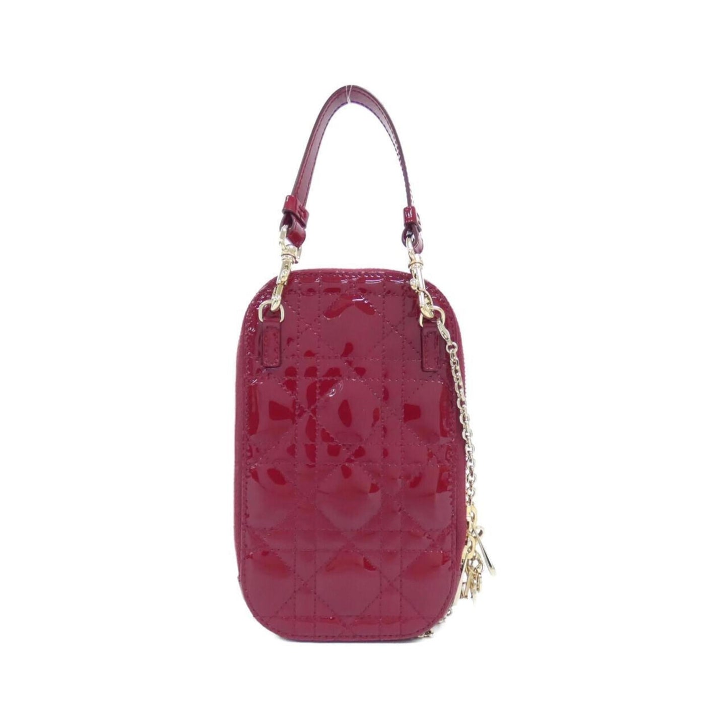 Christian Dior Red Color Leather Phone Wallet ()