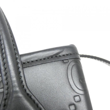 Gucci Black Gg Leather Handbag