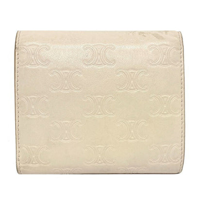 Celine Pink Triomphe 10B57 3BFU Leather Celine Ladies Tri-Fold Wallet Embossed