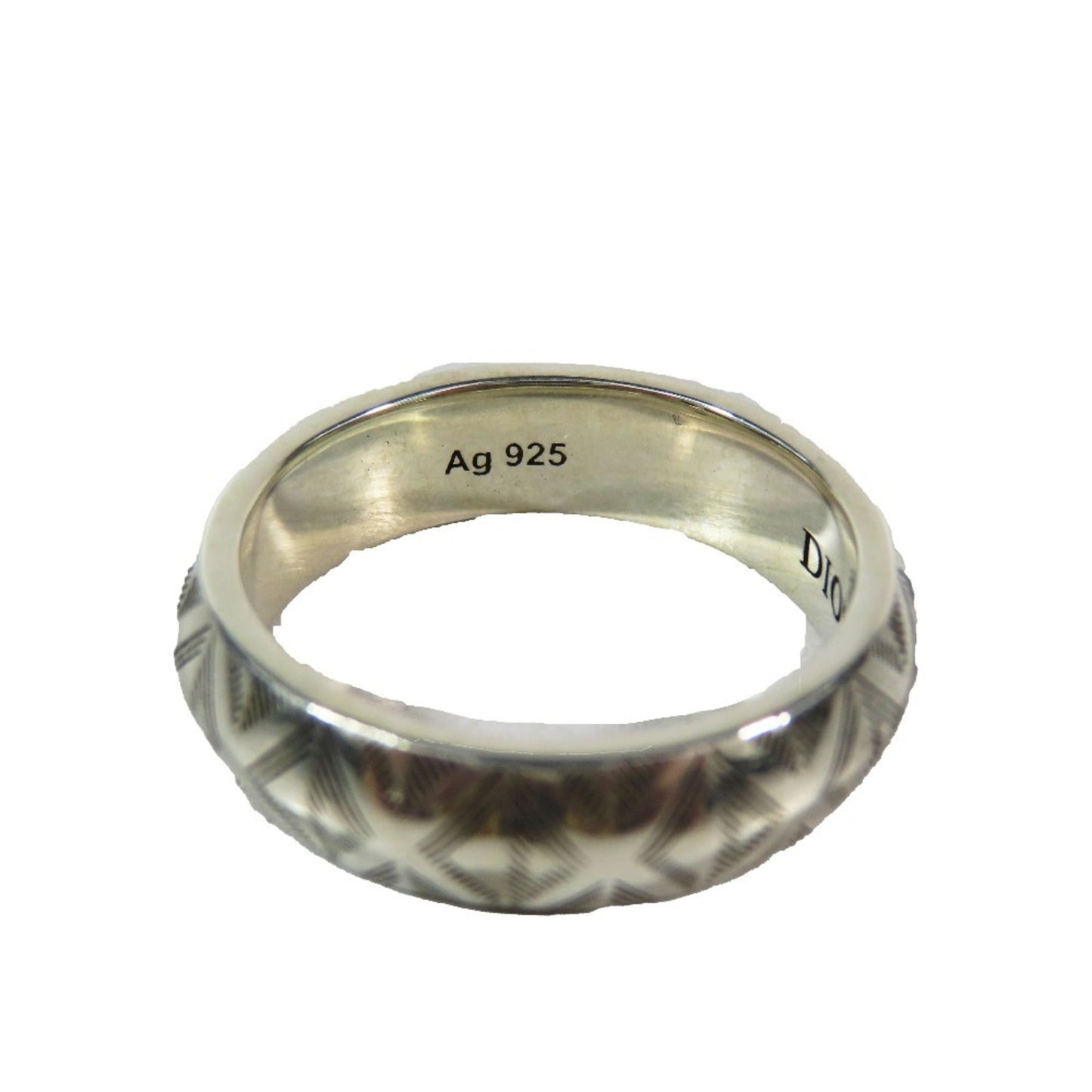 Christian Dior Silver Silver 925 Band Ring ()