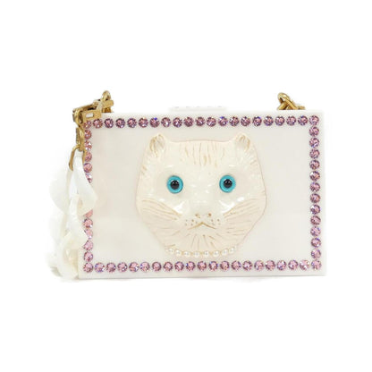 Gucci White Plastic Shoulder Bag