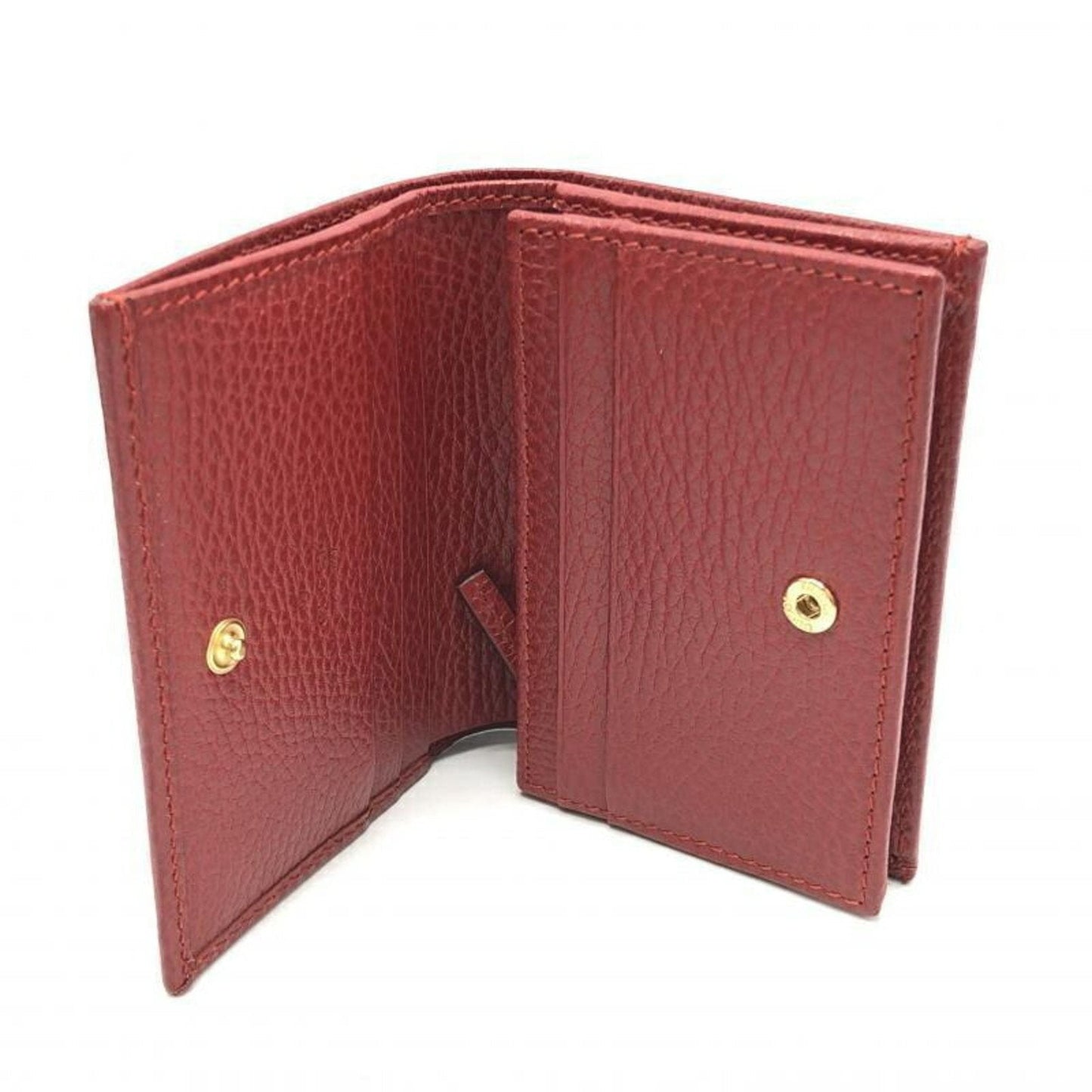 Gucci Folio Wallet GG Marmont Red 456126