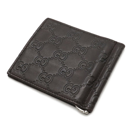 Gucci Dark Brown Leather Wallet (Bi-Fold)